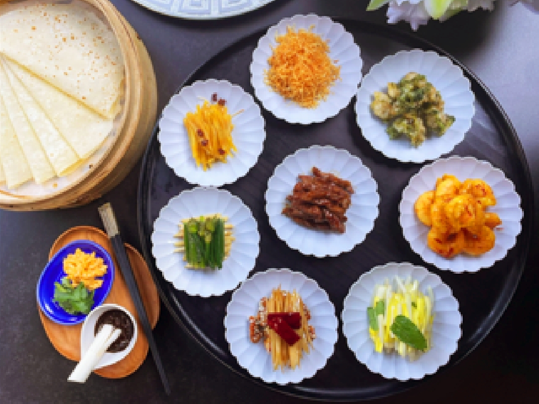 コース料理の写真